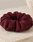 Oversized Bamboo Scrunchie Berry