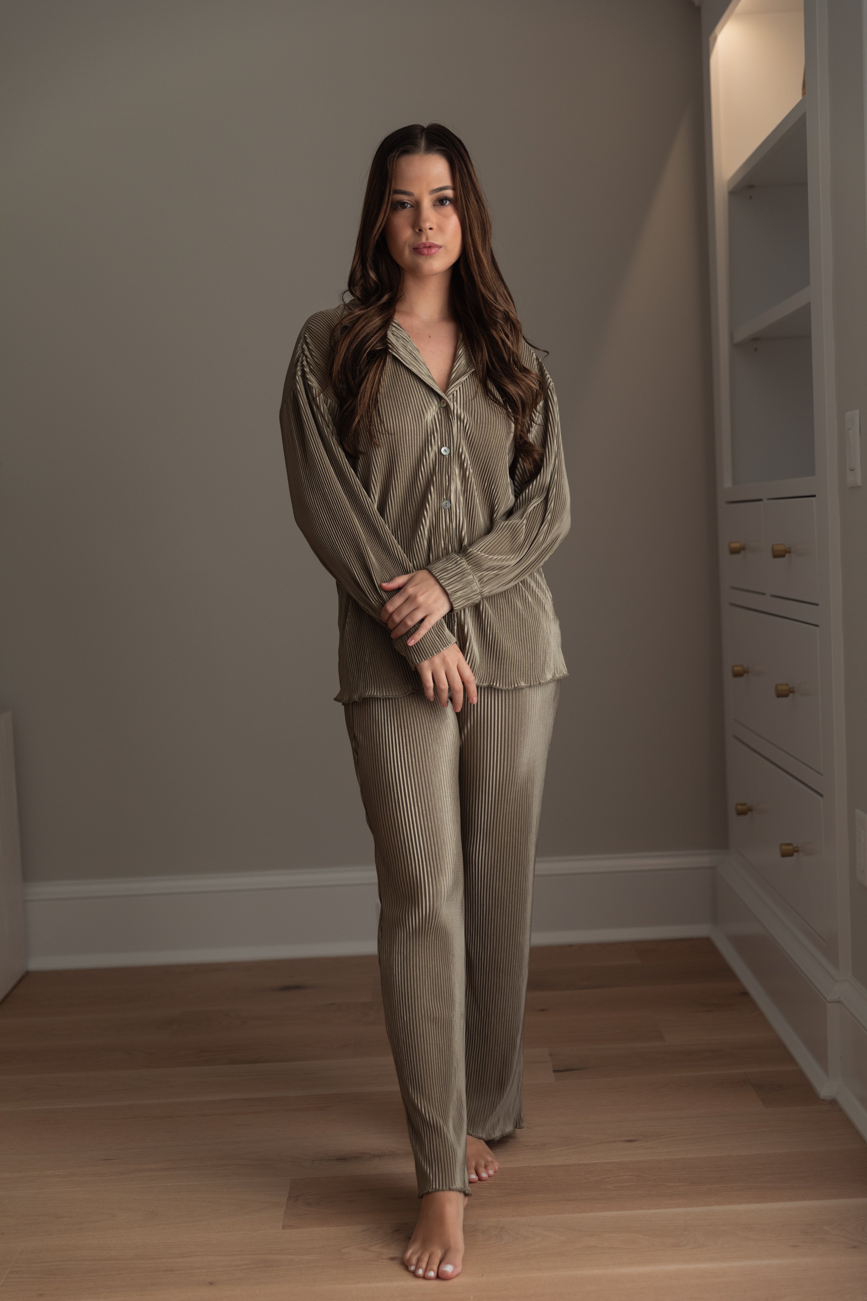 Pleats Please Set in Sage