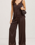 Sydney Pant Set in Espresso