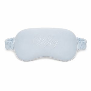 Bamboo Wifey Eye Mask in Light Blue