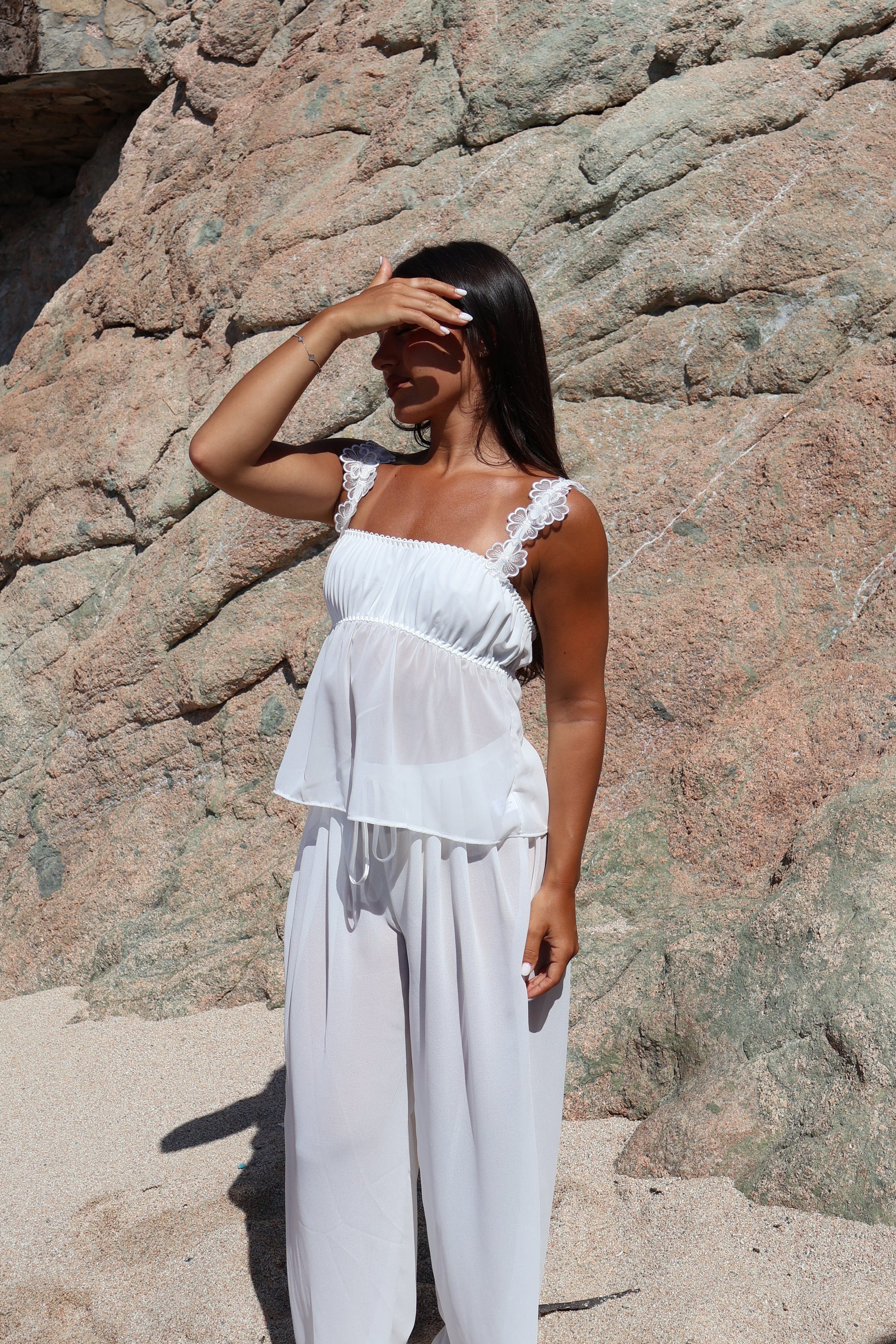 Chiffon Bloom Pant
