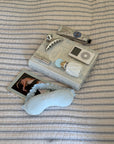 Vintage print wedding photo album