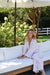 Rose Toile Bamboo Long Robe