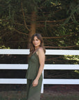 Bella Bamboo Tank & Pant Set in Vine
