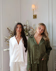 Ava Pant Set in Olive