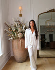Ava Pant Set in Dove