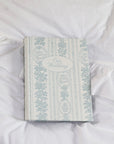 Vintage print wedding photo album