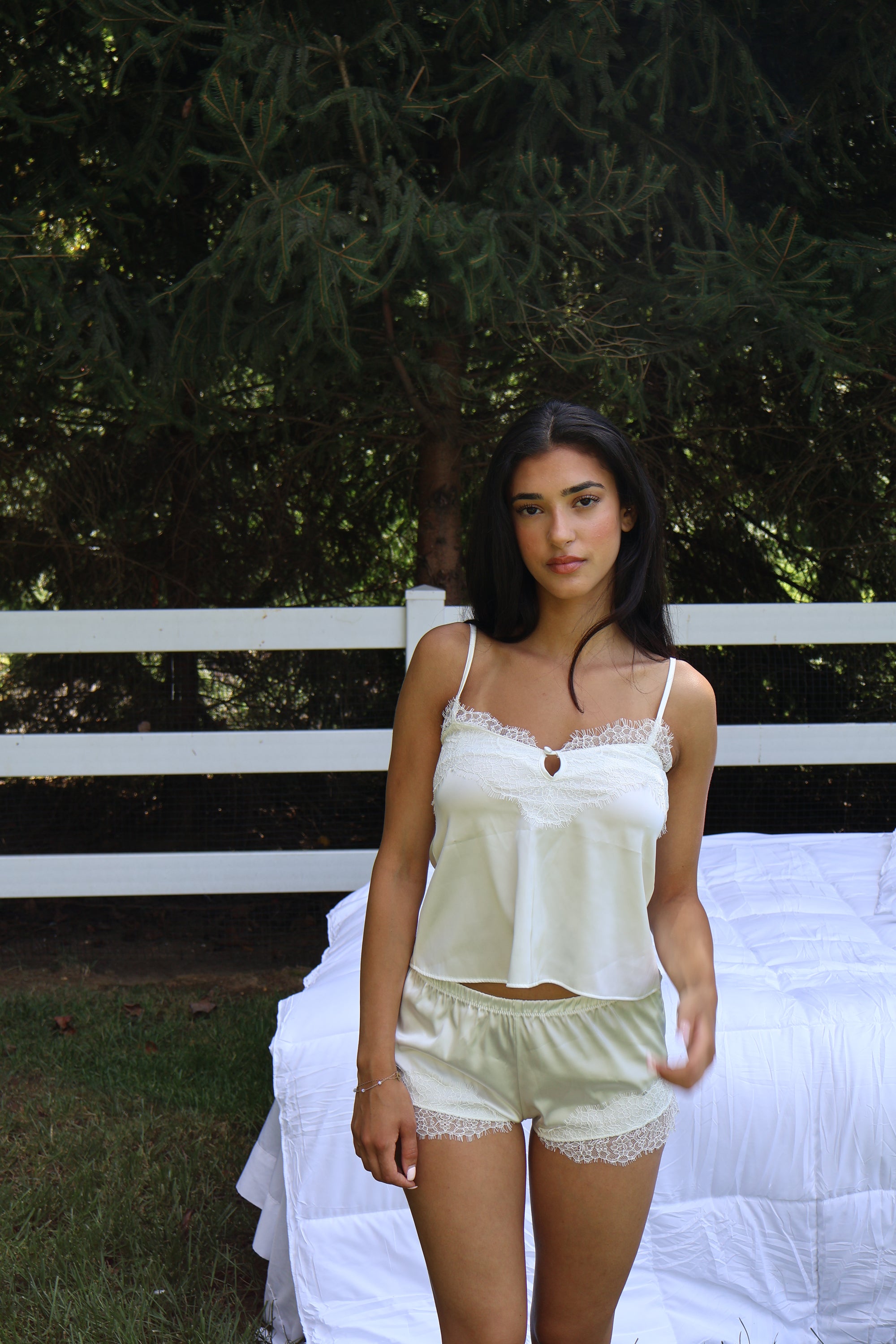 Jaclyn Lace Cami Set