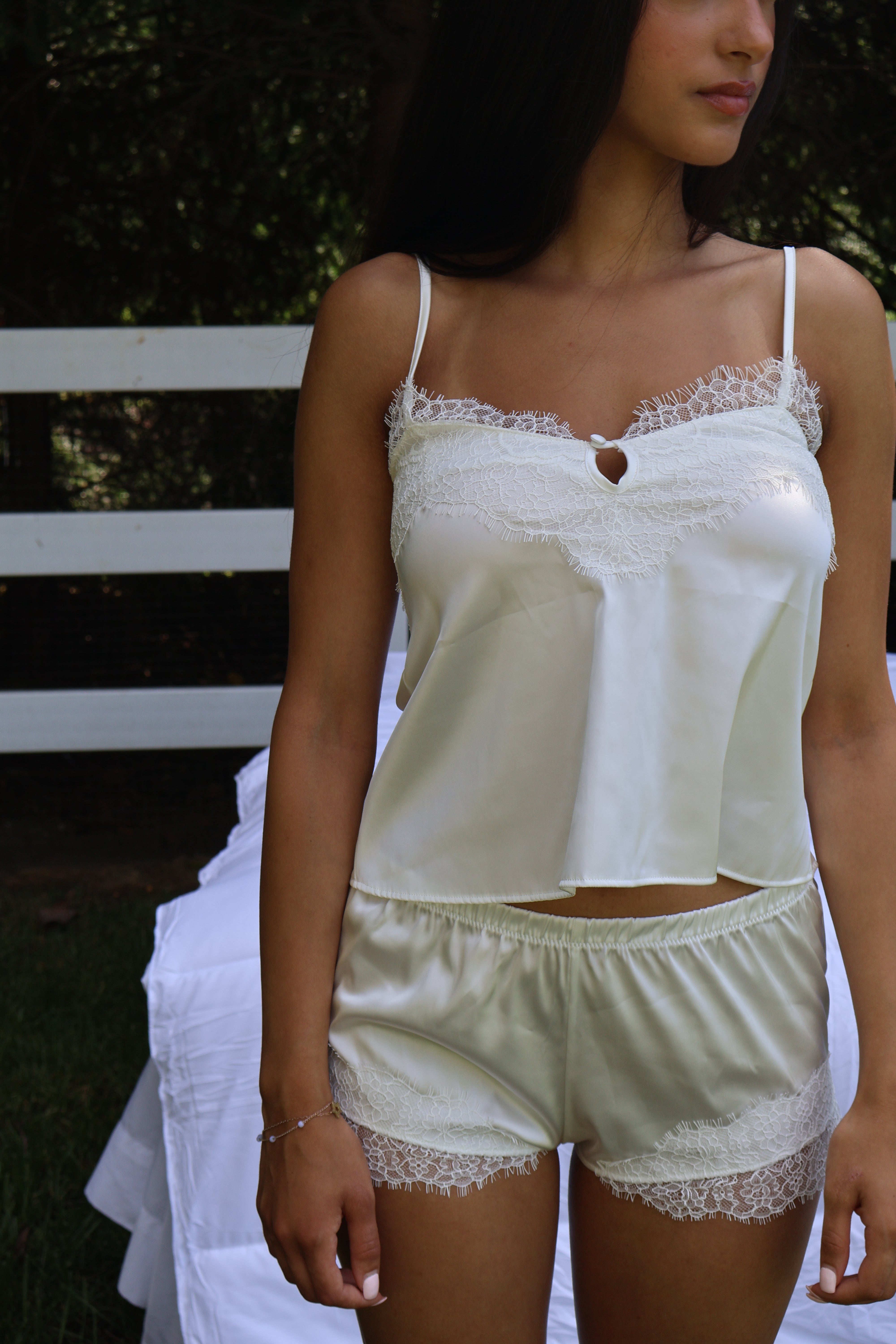 Jaclyn Lace Cami Set – Waverles