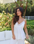 Bella Bamboo Tank & Pant Set in Dove