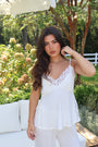 Bella Bamboo Tank & Pant Set in Dove