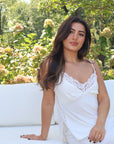 Bella Bamboo Tank & Pant Set in Dove