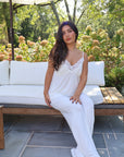 Bella Bamboo Tank & Pant Set in Dove