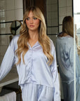 Ava Pant Set in Powder Blue