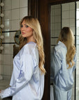 Ava Pant Set in Powder Blue