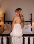 Chiffon Feather Tank Set in Dove