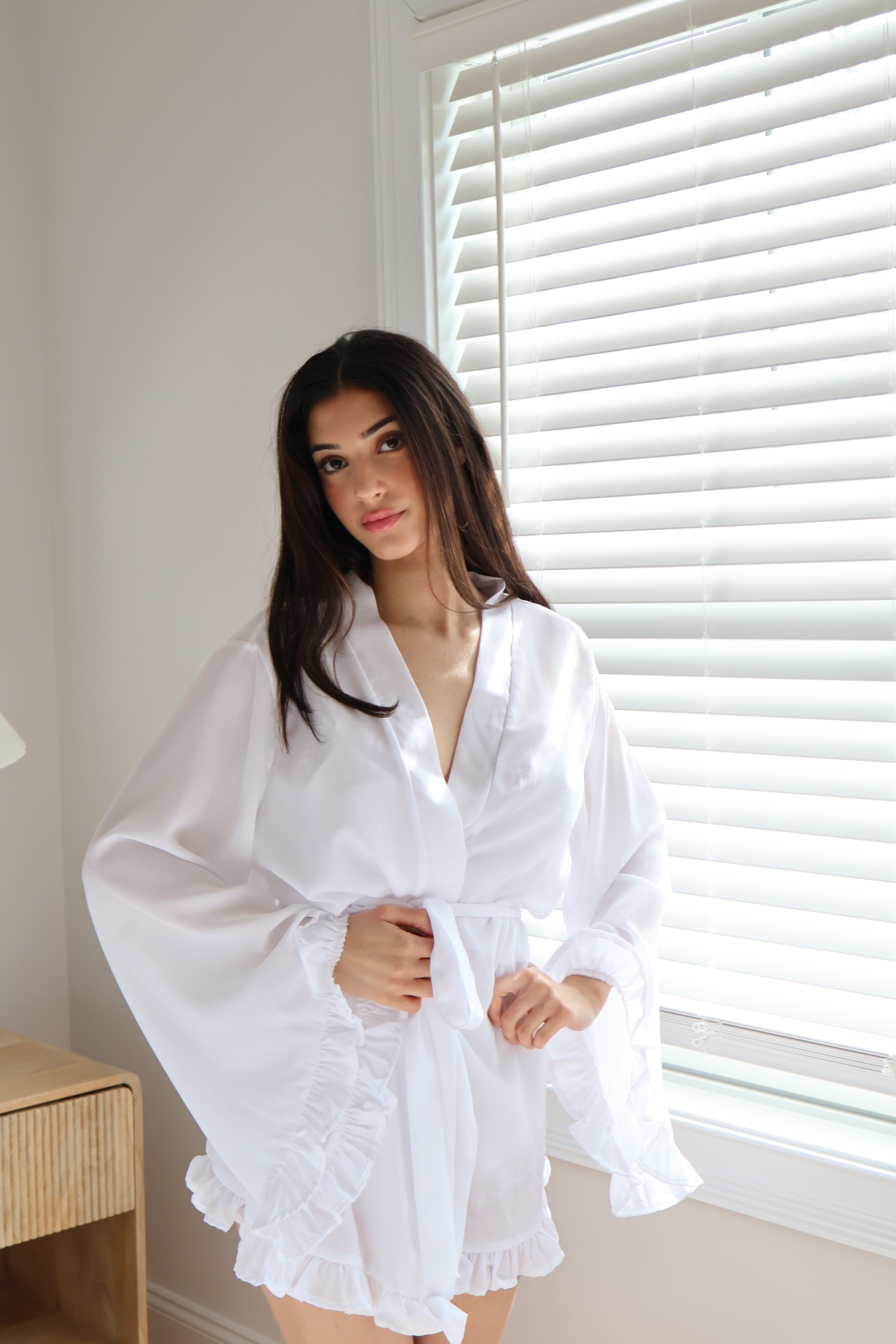 Chiffon Bride Robe – Waverles