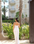 Cotton Tank Pant Set in Dove