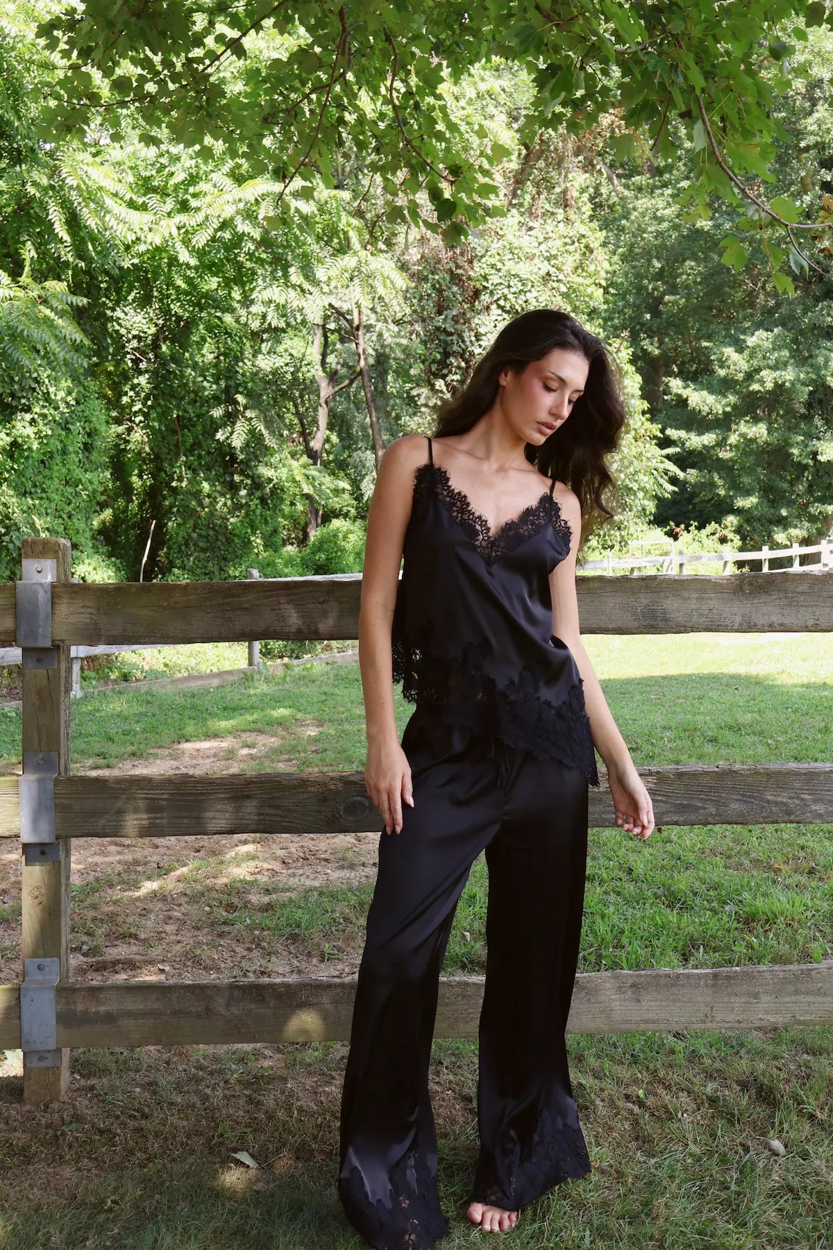 Sydney Pant Set in Black