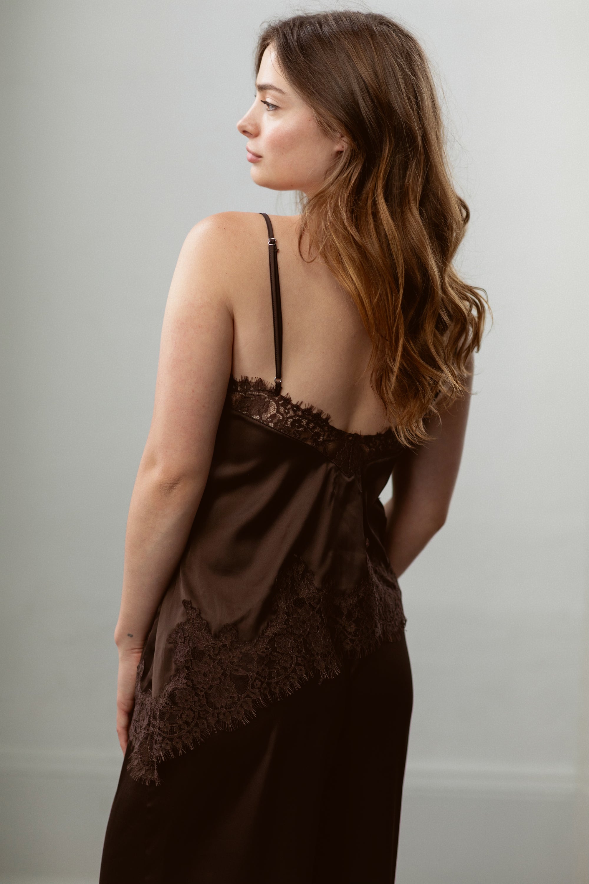 Sydney Pant Set in Espresso