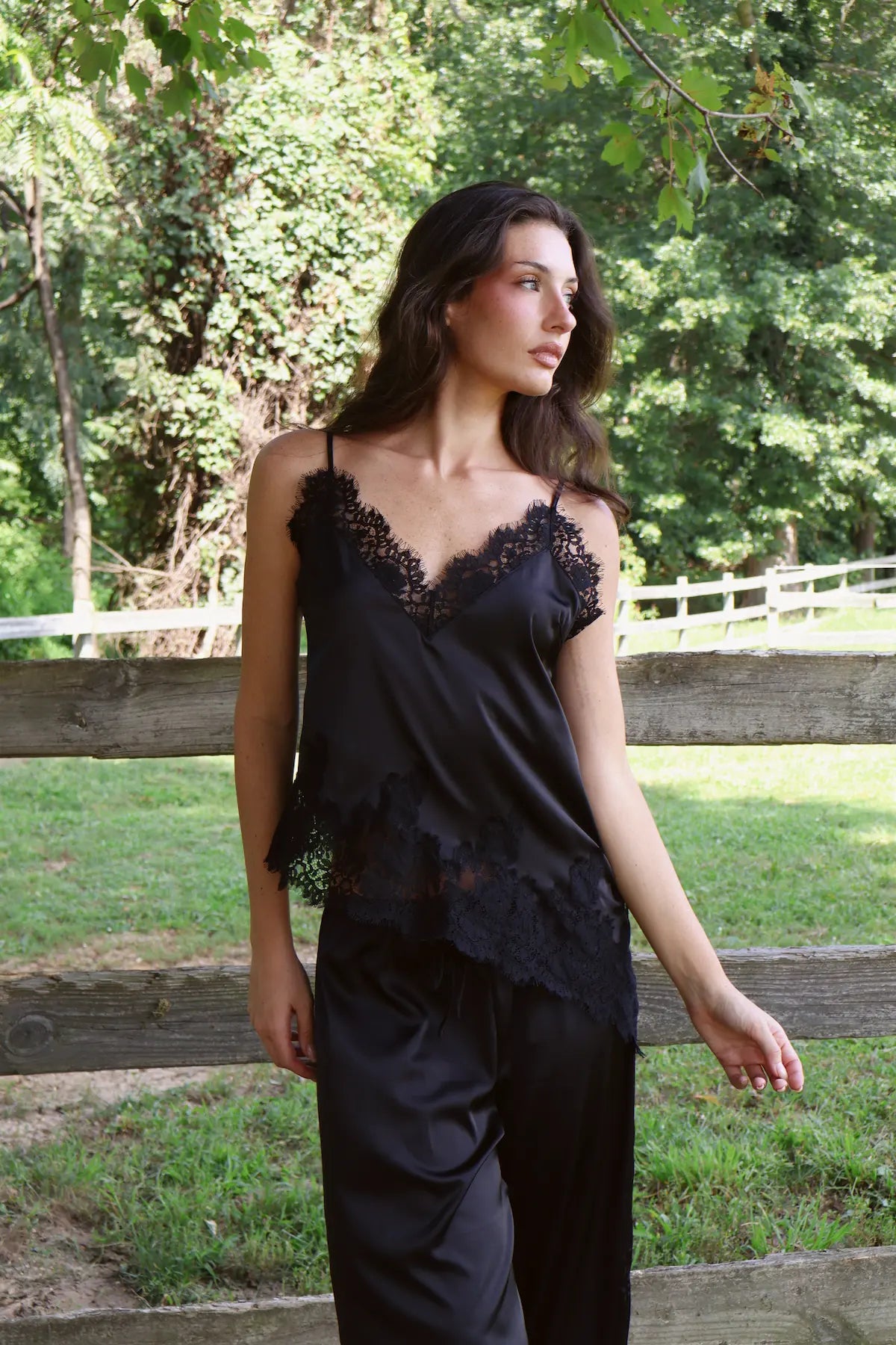 Sydney Pant Set in Black
