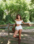 Luna Bloomer in Antique Ivory
