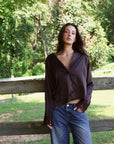 Ava Pant Set in Espresso