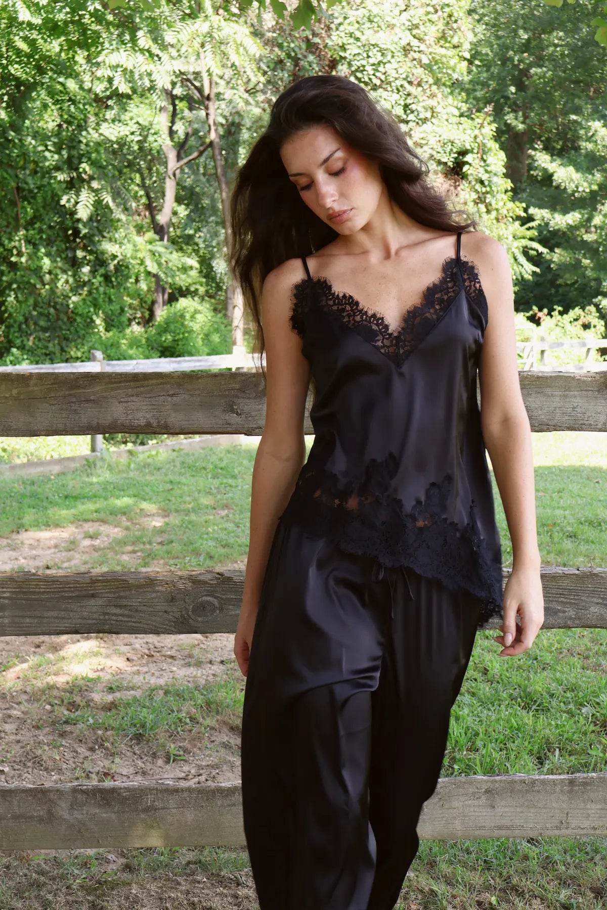 Sydney Pant Set in Black