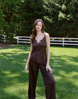Sydney Pant Set in Espresso