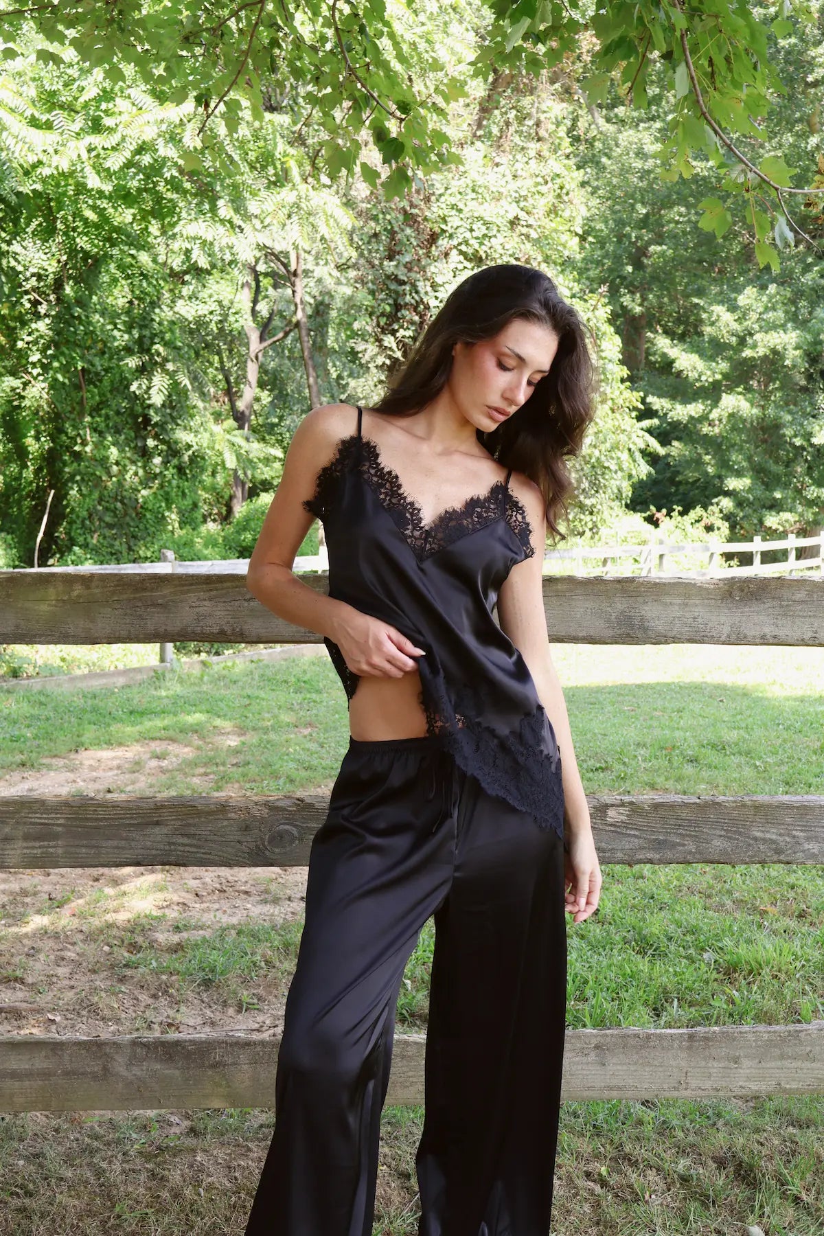 Sydney Pant Set in Black
