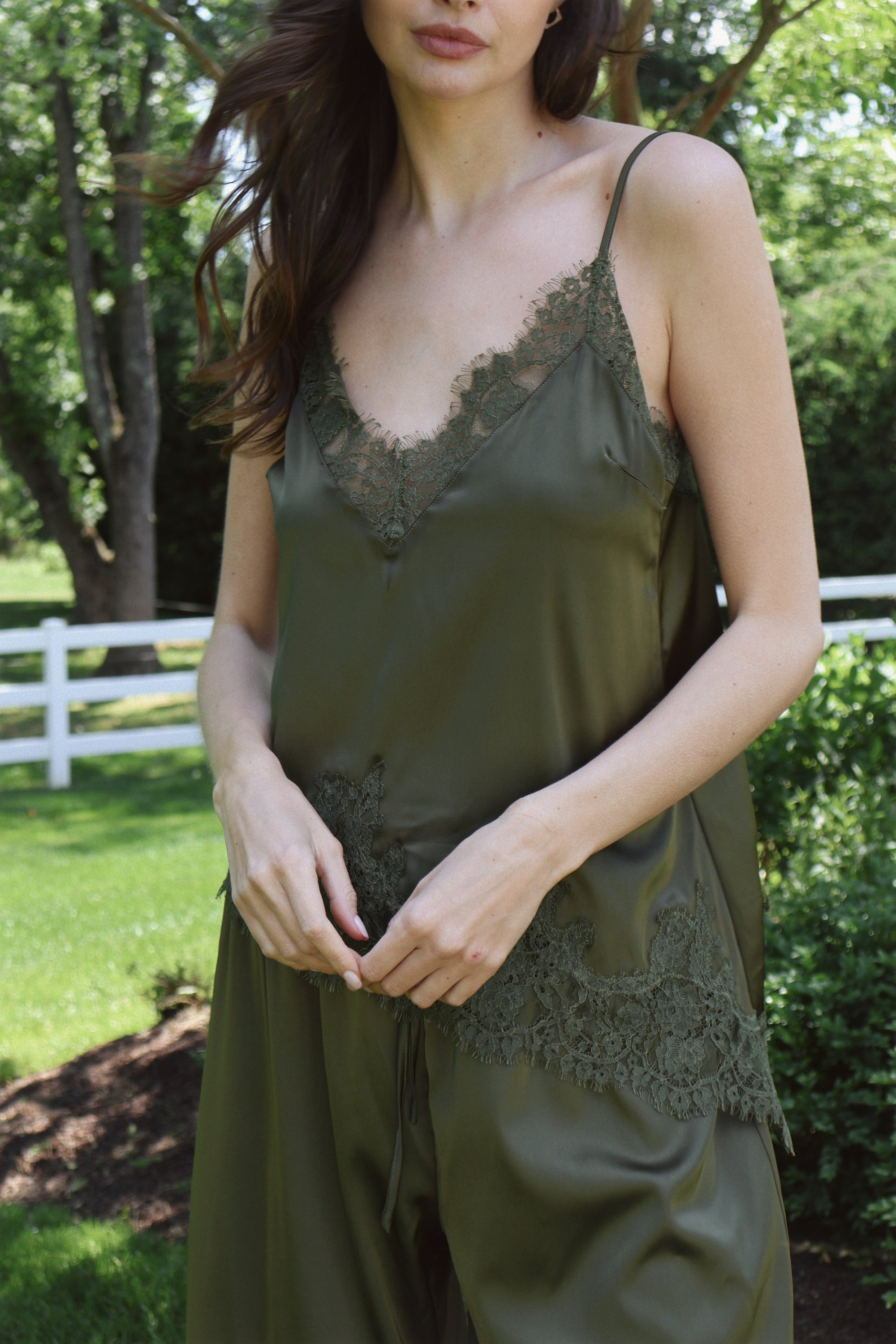 Sydney Pant Set in Olive