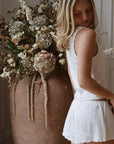 Pointelle Short in Dove