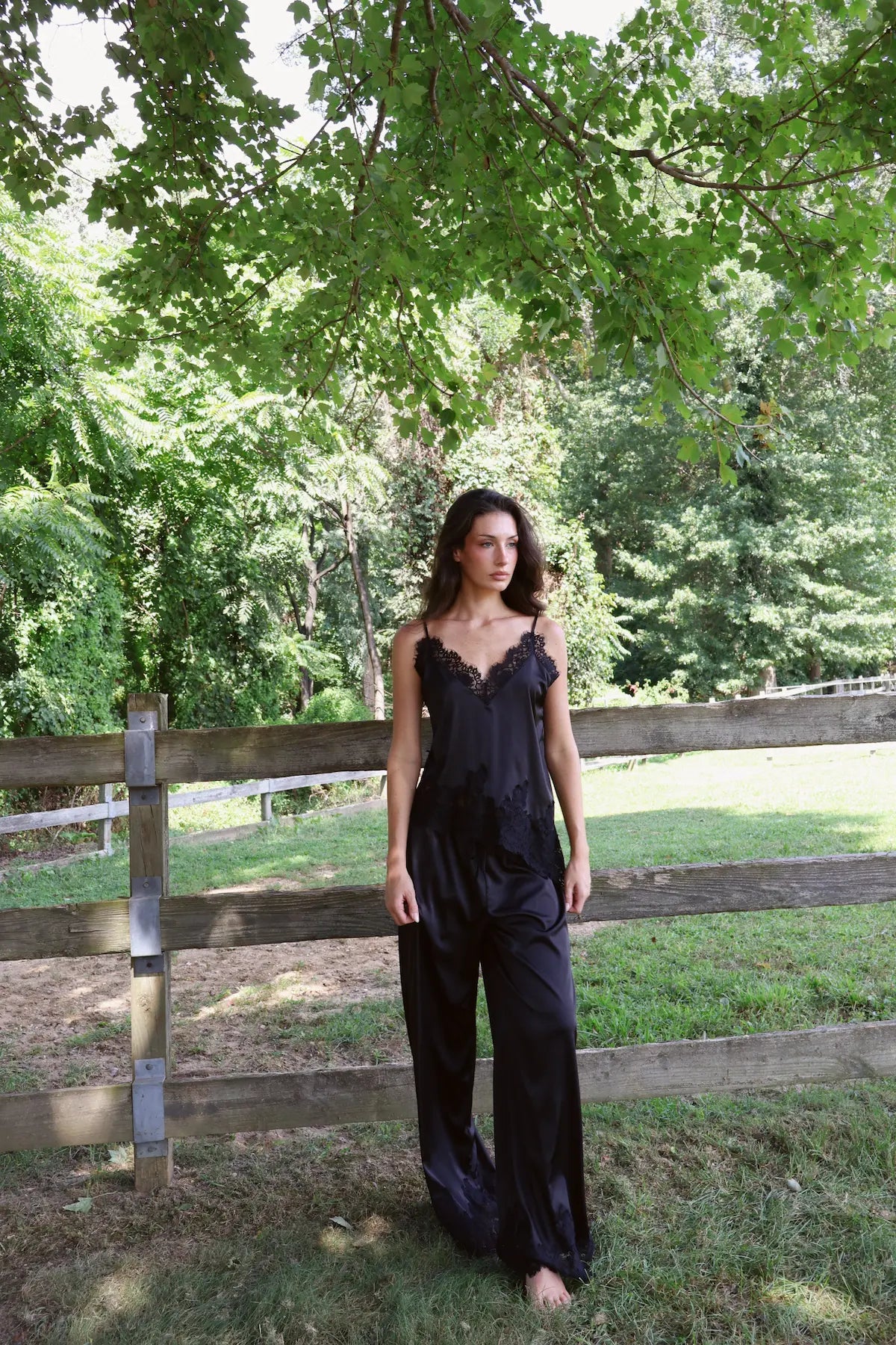 Sydney Pant Set in Black