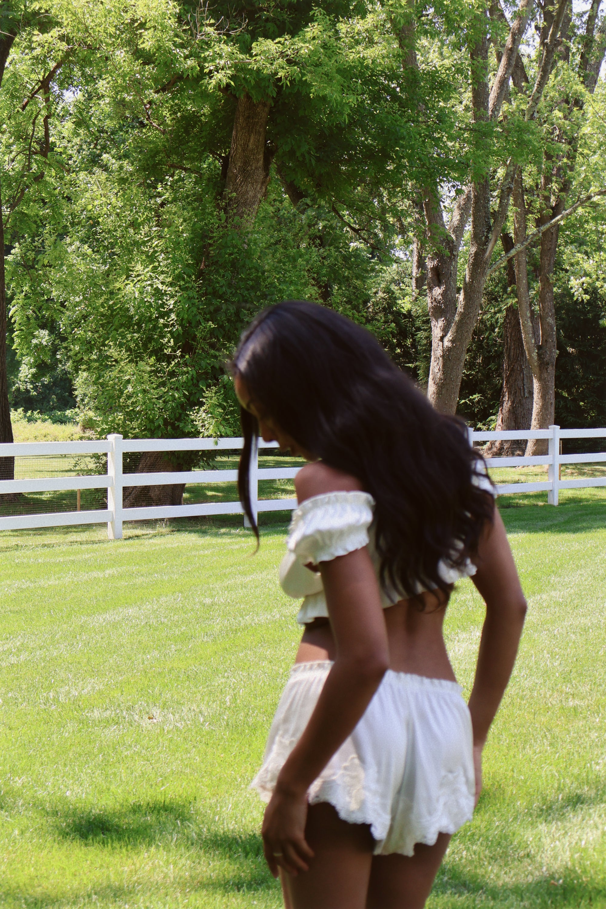 Luna Bralette in Antique Ivory