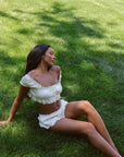 Luna Bralette in Antique Ivory