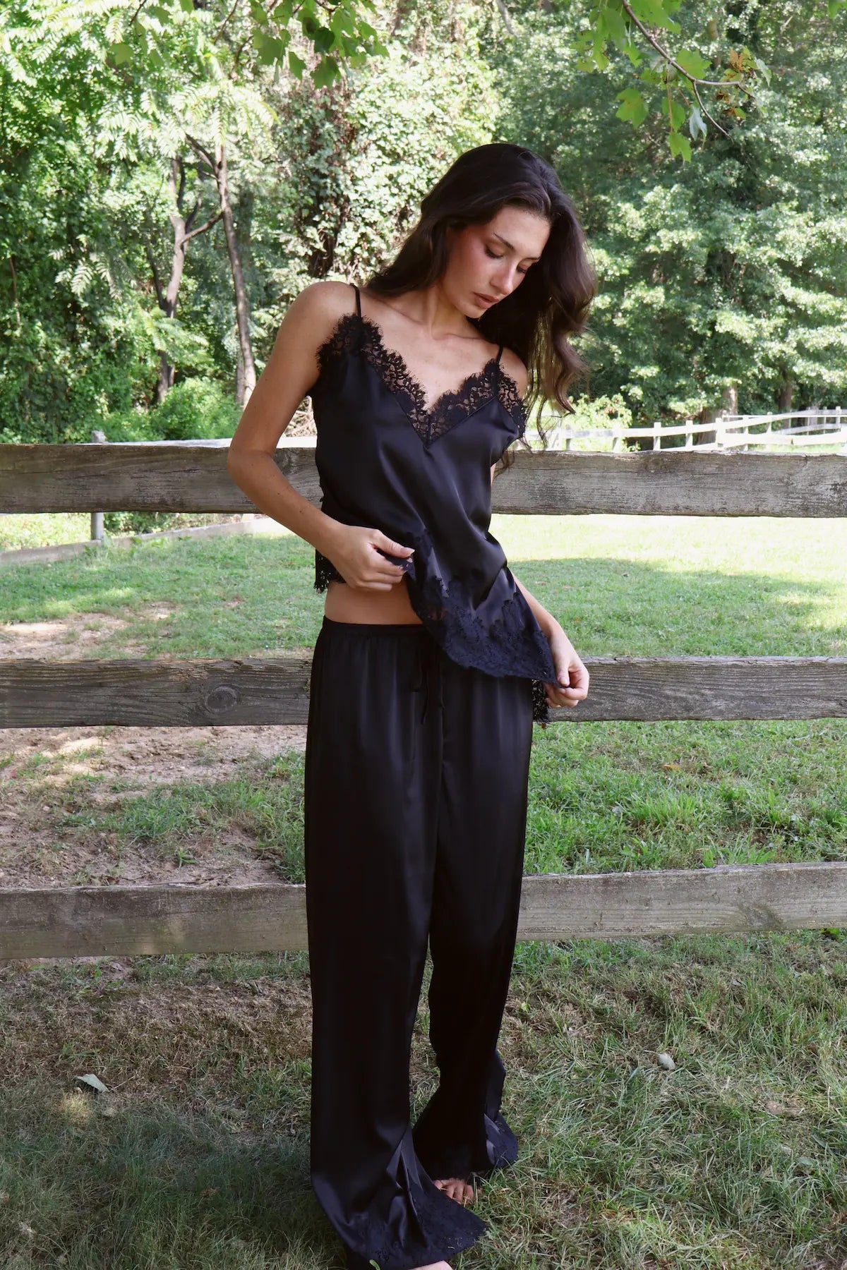Sydney Pant Set in Black