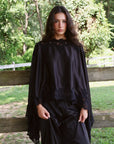 Emery Cape Pant Set in Black