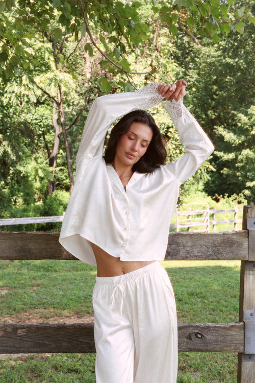 Ava Pant Set in Dove