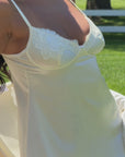 Clara Robe in Antique Ivory