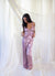 Estelle Silky Satin Set in Dusty Mauve